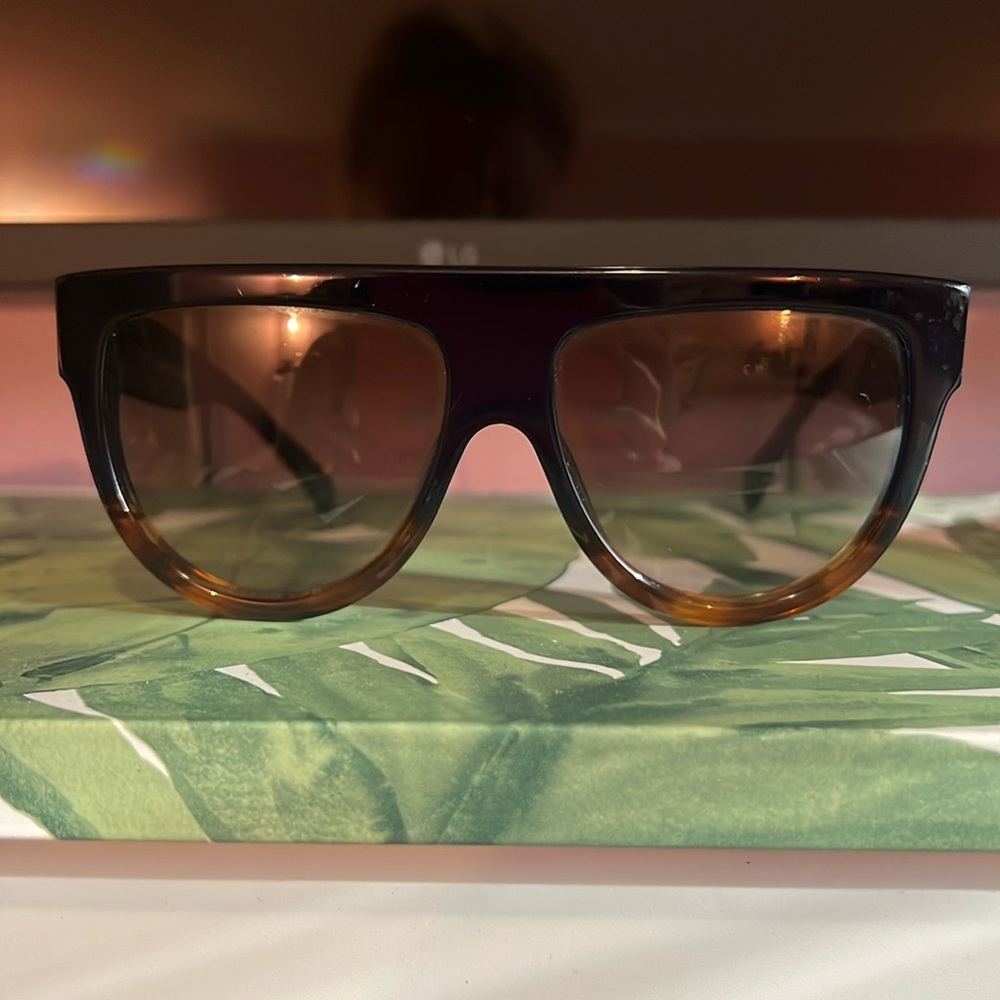 CELINE Aviator acetate sunglasses
